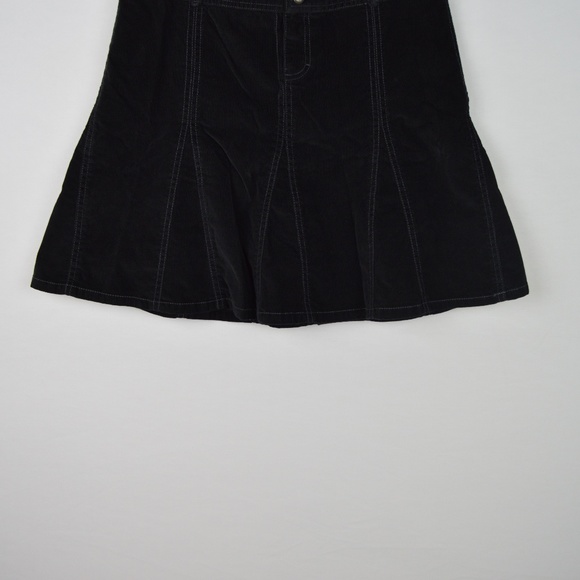Athleta Petites 10P Black Whenever Corduroy Skirt - Picture 4 of 8
